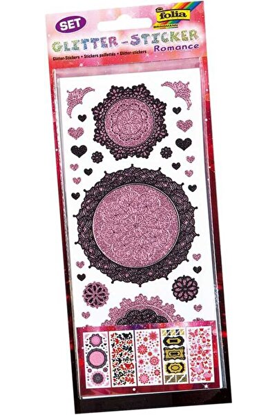 Folia Autocolant cu sclipici în relief Romance