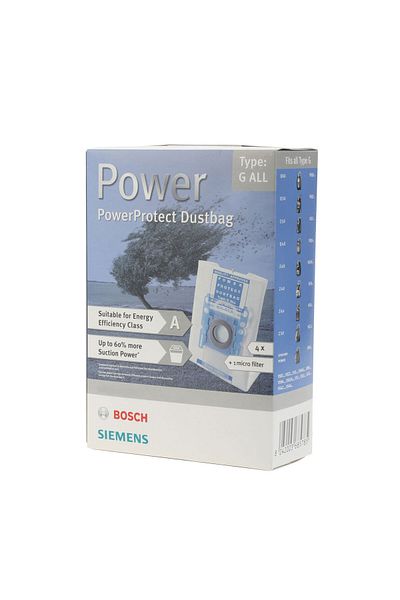 Magic Bags BSG 82222 Ergomaxx مكنسة كهربائية محاصر كيس الغبار