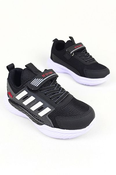 AYN-Shoes Pantofi casual pentru copii cu talpă anatomică afumată închisă