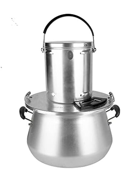 ALSAIF Electric Cooking Pot Traditional Food Mixer (MASHE, GREISH), 140w, Silver