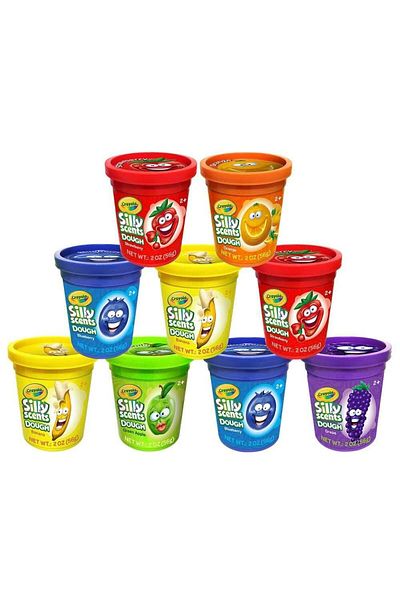Crayola Silly Scents Unicorn Modeling Dough Set |Scented Dough with Molds & Stencils | Safe for Kids