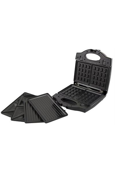 ESPERANZA Aparat pentru sandvișoare 3 în 1 ESPERANZA EKT006K, 700W (Negru)
