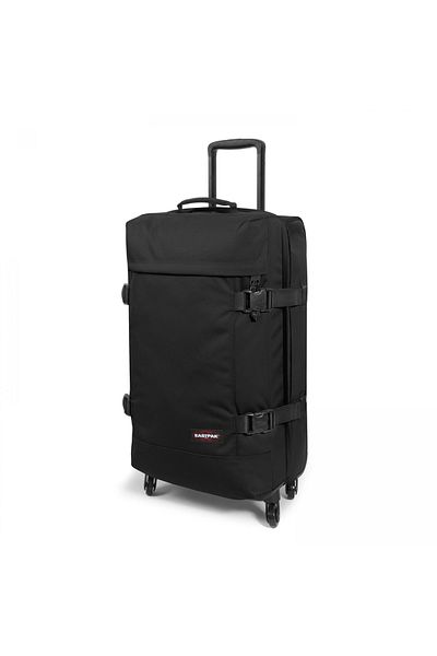 Eastpak Μαύρη βαλίτσα ταξιδίου σε ρόδες Eastpak Trans4 M Μαύρη
