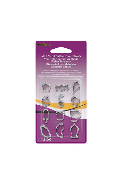 Sculpey Premo Metal Kesici 12 Parça Şekerleme
