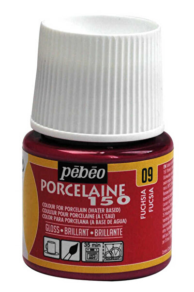 Pebeo Su Bazlı Porselen Boya 150 45ml Şişe - 09 Fuchsia