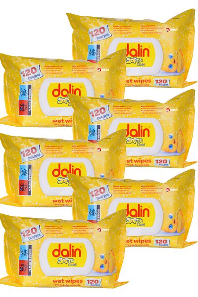 Dalin X3-Soft And Clean Wet Wipes 120 Pcs