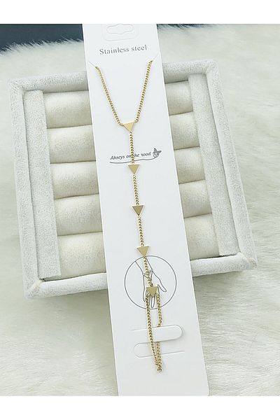DS DİAMONDSHOP Triangle Model Steel Şahmeran New Season Byşhm- 202504791