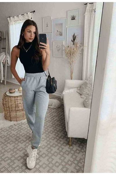 UYN SPORT Unisex Large Size Oversized Comfortable Fit Two Thread Sweatpants