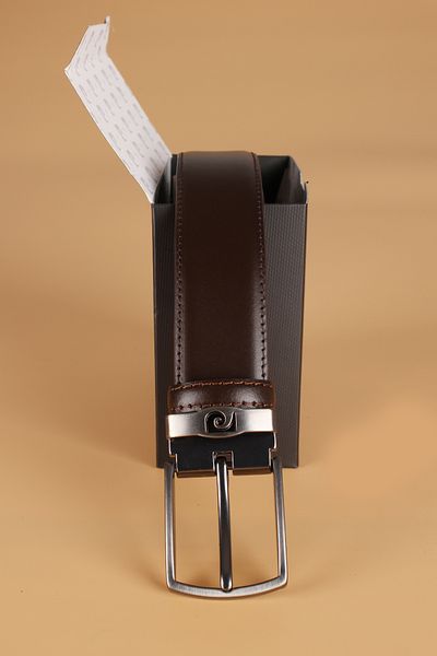 Pierre Cardin ANL.SZ Γνήσιο δέρμα Ανδρική Ζώνη (110 cm 115 cm 120 cm 125 cm 130 cm) ΚΑΦΕ