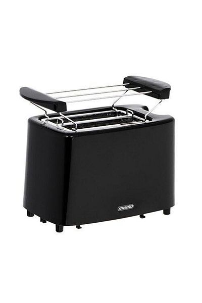 MESKO MESKO MS 3220 Toaster, 750 W, Automatic Shut-Off, 2 Slices (Black)