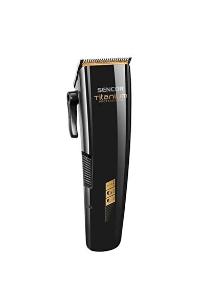 Sencor Aparat de tuns SENCOR SHP8400BK, autonomie 60 de minute, Cutite acoperite cu titan (Negru)