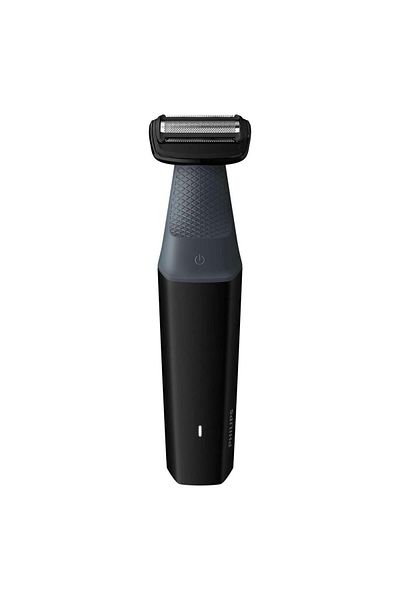 Philips Aparat de tuns corporal Philips BG3017/01, Autonomie 50 min, Rezistent la apa (Negru)