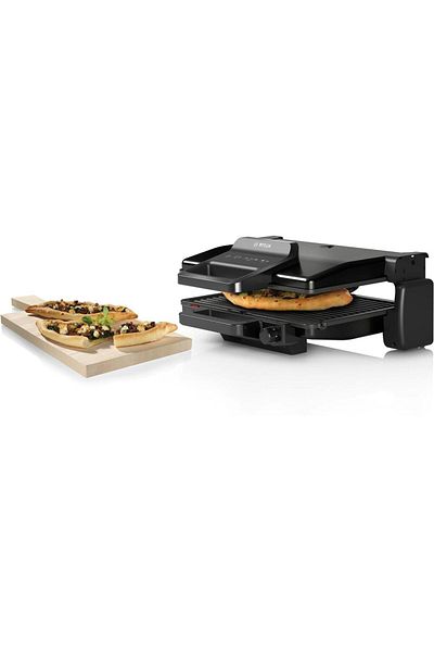 Bosch Gratar electric BOSCH TCG3323, 2000 W, Multifunctional, Placi detasabile (Negru)
