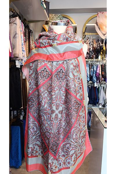 FASHION Voile Silk Sal Patterned
