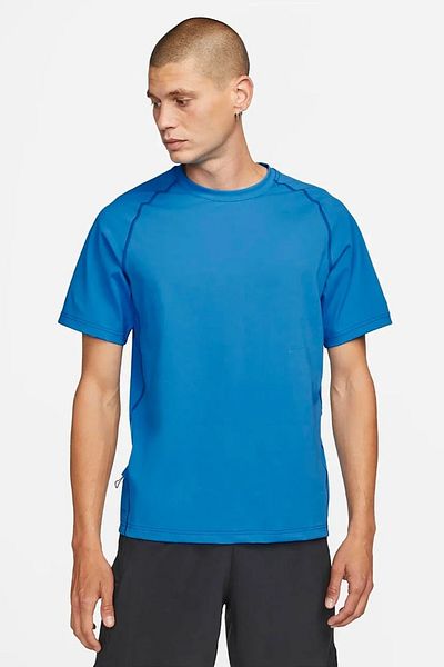 Nike Μπλουζάκι προπόνησης Dri Fit Adv Μπλε Loose Cut Diver Ανδρικό μπλουζάκι προπόνησης Μπλε