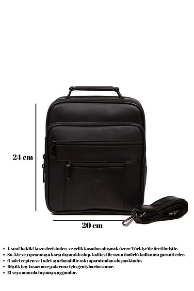 CERFF LEATHER CLUP Genuine Leather Bag