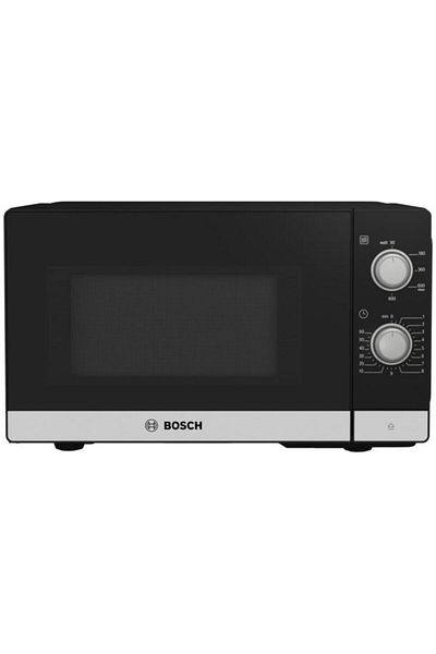 Bosch Bosch FFL020MS2 Microwave Oven, 800W, 20L, Hydrolytic System, LED Lighting, Black Glass
