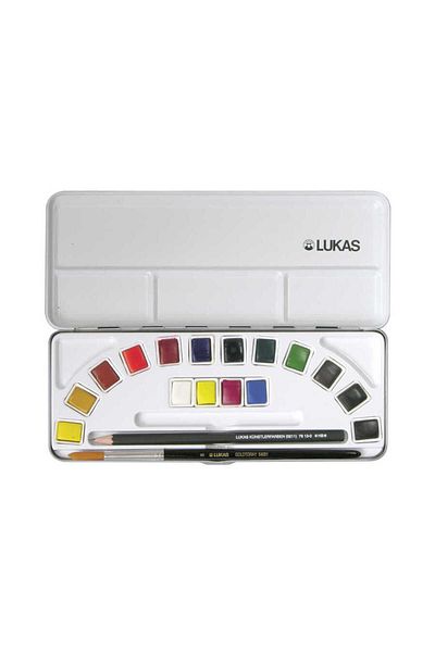Lukas مجموعة ستوديو أكواريل 12x12 تابلت