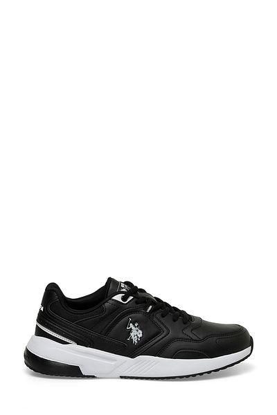 U.S. Polo Assn. POKER 4FX Men's Black Sneakers