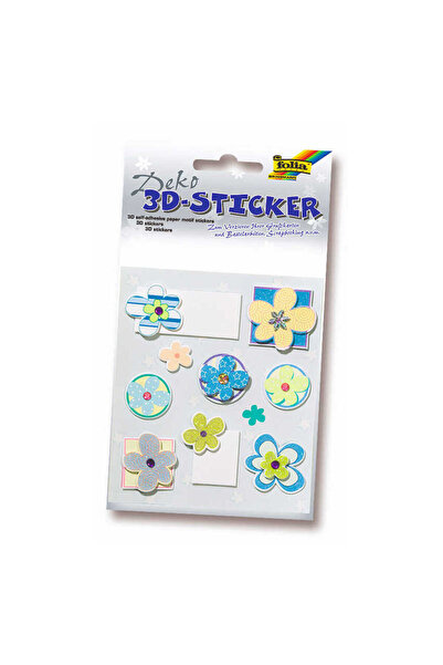 Folia Set de autocolante cu motive din hârtie 3d 9