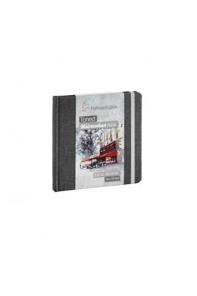 Hahnemühle Bloc acuarelă Gri 200g 14x14cm