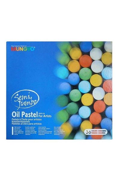 Mungyo Jumbo Oil Pastel Cardboard Box of 36