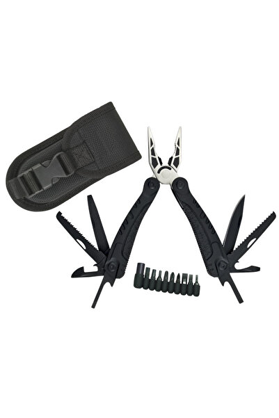 Depox Cleste multifunctional, Survival Gear, otel inoxidabil, 18 functii, 24 ...