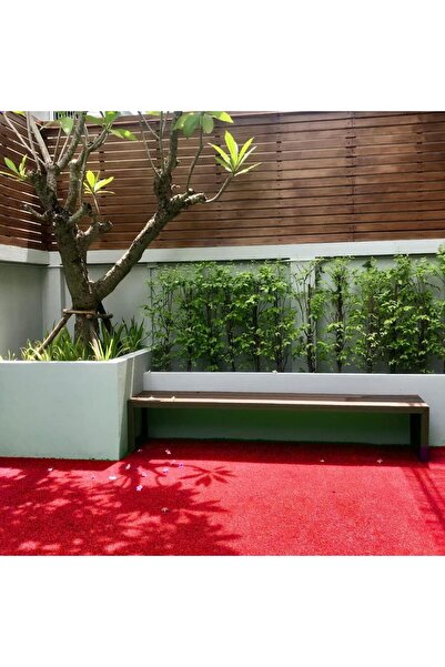 Adalizza Çim Halı Suni Yapay 7 mm Hav Yüksekliği Dekoratif Kesme Kaymaz Balko...