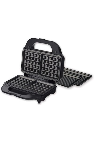 Heinner Aparat de sandvici Heinner Crispy Morning SM-2H900BKS, 900 W (Rosu/Negru)