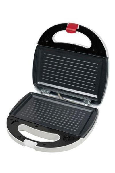 Heinner Sandwich maker Heinner SM-2K750WH, 750 W, Placi Sandwich si grill (Alb)