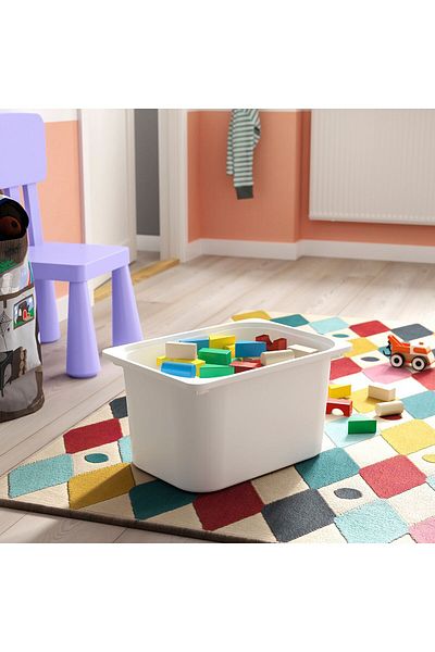 IKEA TROFAST Storage box, white, 42 x 30 x 23 cm