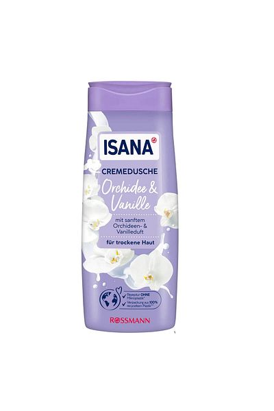 ISANA جل استحمام الأوركيد والفانيليا 300 مل