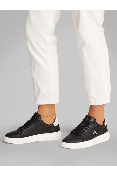 Calvin Klein Calvin Klein Men Black/Bright White Low Top Chunky Cupsole Sneakers
