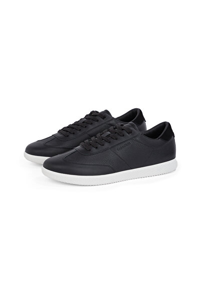 Calvin Klein Calvin Klein Men Black Low Top Lace Up Tmbl Sneakers