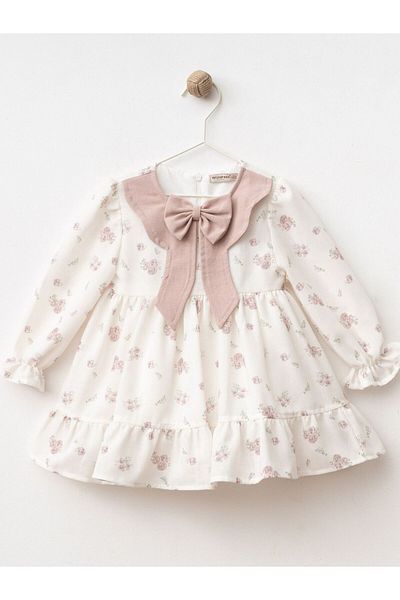 Cherrys Bebek Rose Linen Dress