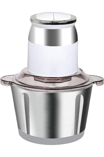 COOYA Electric Meat Grinder, 2L Stainless Steel Electric Meat Chopper, Food Processor for Meat, Vegetables