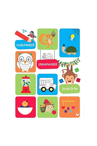 Paralela 45 Colorează, desenează, joacă 2 ani+