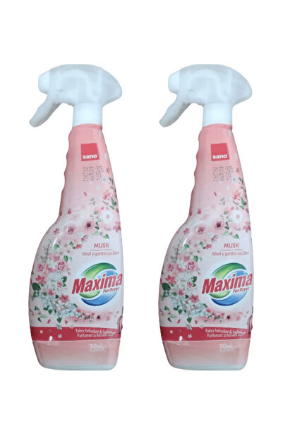 Sano Balsam de rufe Dryer Musk pentru rufe umede/uscate, 750 ml x 2 buc.