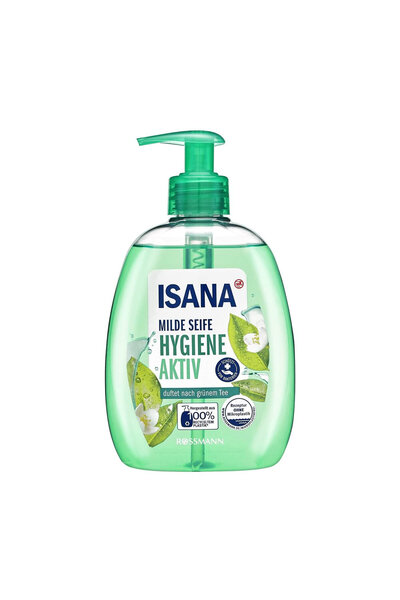 ISANA Sıvı Sabun Hijyen Aktif Yeşil Çay 500 ml