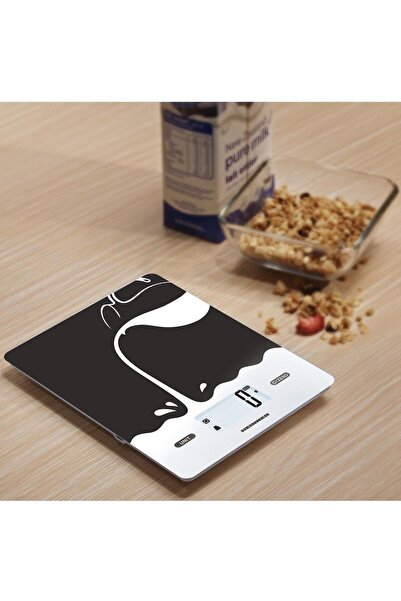 Heinner Heinner HKS-BK5USB kitchen scale, 5kg, 3mm tempered glass, lcd display, touch control