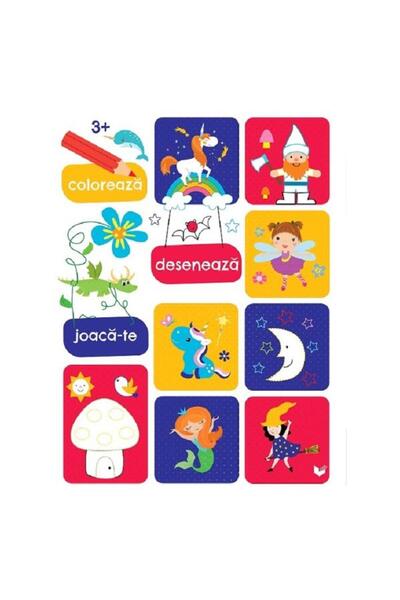 Paralela 45 Colorează, desenează, joacă 3 ani+