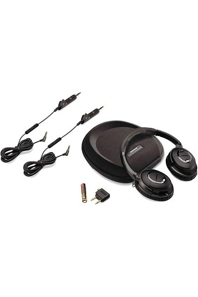 Bose Triple Black Quietcomfort 15 Acoustic Noise Cancelling Headphones