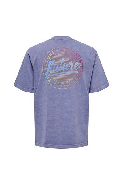 ONLY Men's T-Shirt - Onsmorgan Life Rlx Gradiant Ss Tee 22029472