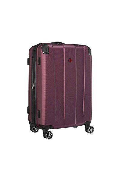 Wenger Protector Medium Hardside Expandable 67cm Check-In Luggage Trolley Red