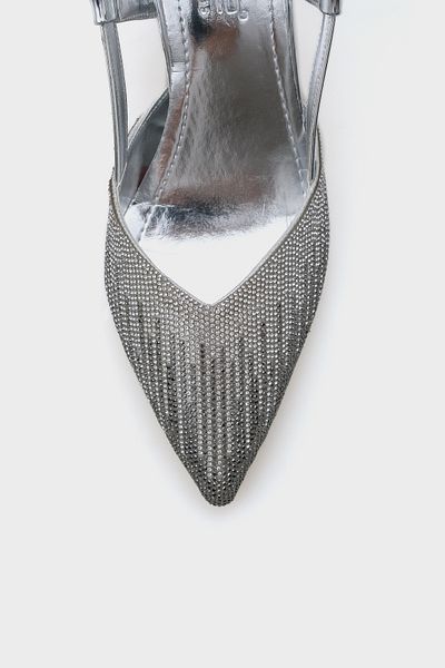 Capone Outfitters Nova Mid Heeled Pointed Toe Stone Damen Stilvolle Schuhe