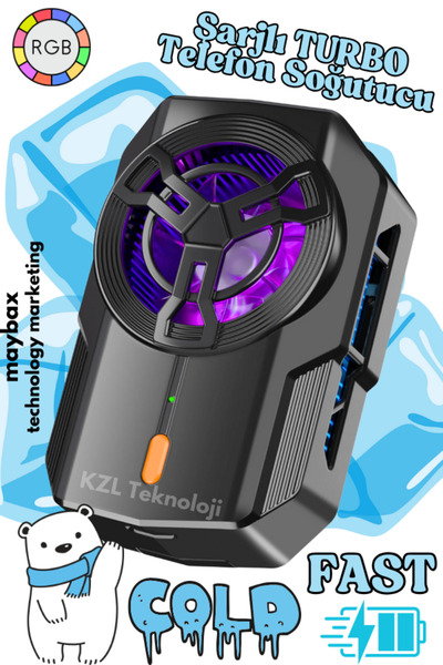 Maybax 2400 mAh Yarı İletken Şarjlı Bataryalı Rgb Aydınlatmalı Turbo Telefon ...