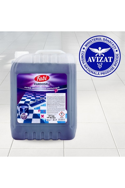 FABI Floor Detergent Disinfectant, , 5l Canister, Purple