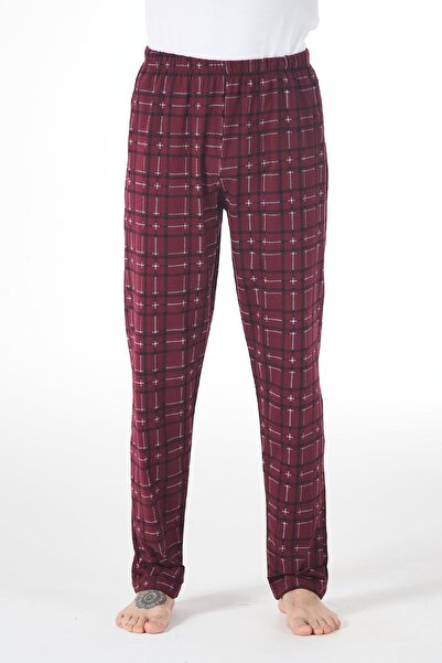 REMSA Чоловічі шорти Suporte 161 в клітинку бордового кольору