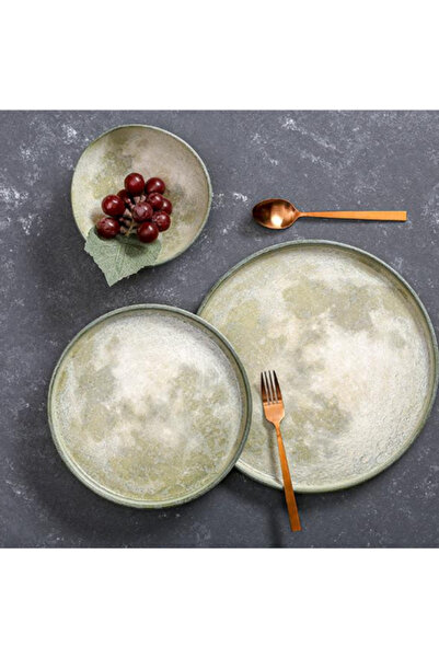 Porland Stoneware Selene 12 Parça 4 Kişilik Yemek Takımı