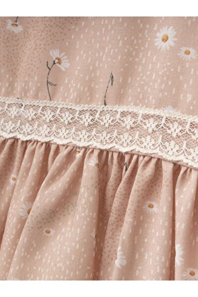 Cherrys Bebek Papatya Baskılı Elbise